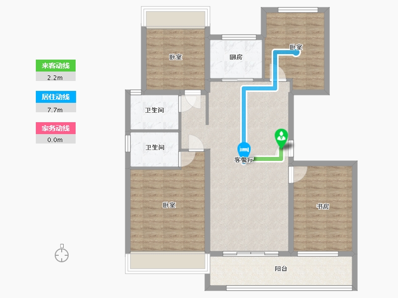 江西省-抚州市-赣东黎川府-102.00-户型库-动静线