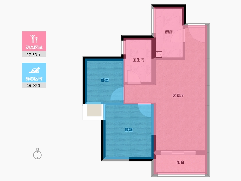 广东省-深圳市-润樾山-47.15-户型库-动静分区