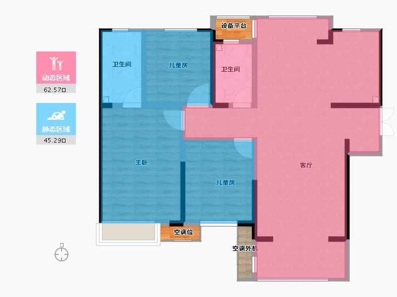 河北省-石家庄市-尚宾城-102.42-户型库-动静分区