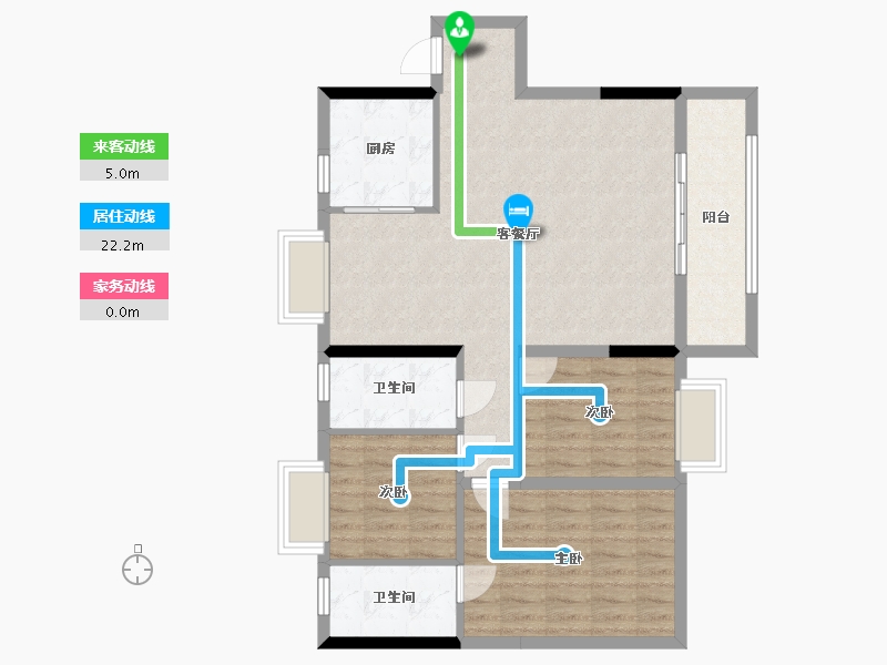 湖北省-襄阳市-和信汉阳学府-90.09-户型库-动静线