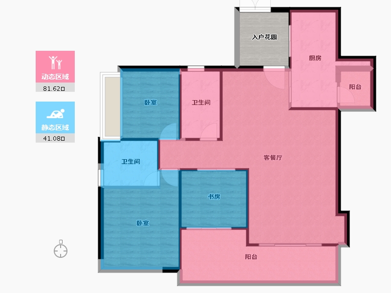 广东省-广州市-科城山庄·峻森园-119.48-户型库-动静分区