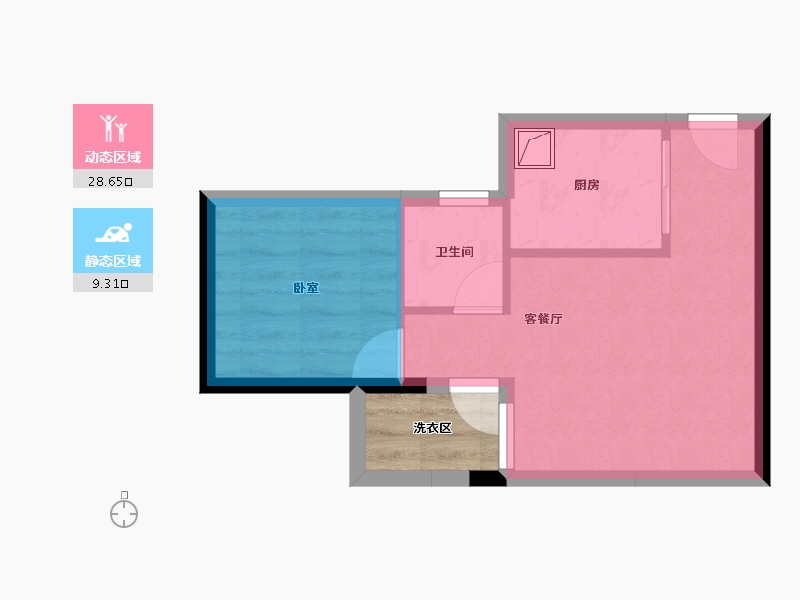 广东省-惠州市-碧桂园龙海壹号-36.28-户型库-动静分区