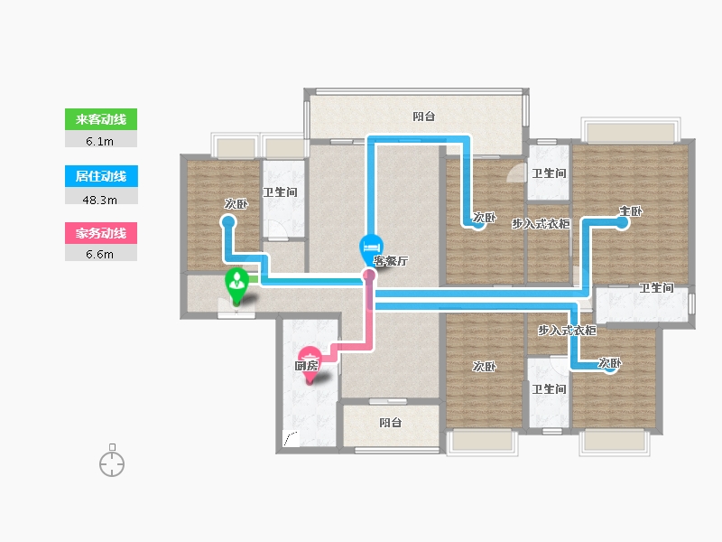 广东省-清远市-正升华府-209.06-户型库-动静线