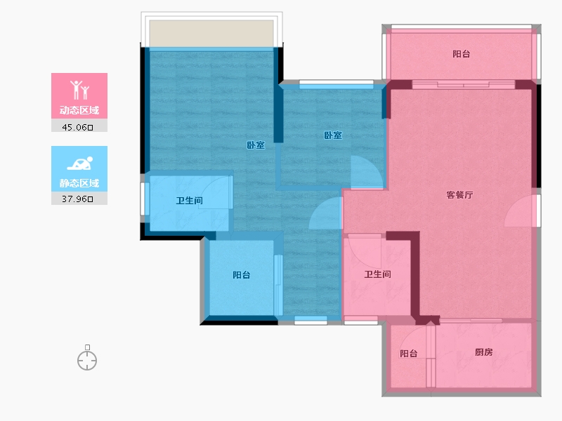 广东省-深圳市-和成嘉业-74.10-户型库-动静分区