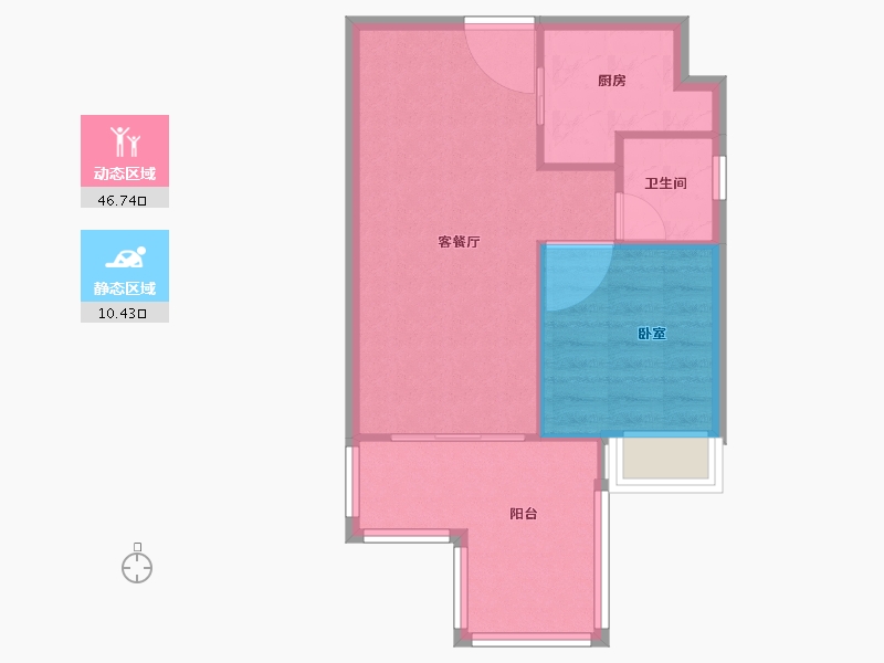 广东省-珠海市-华发国际商务中心·天瑆-52.01-户型库-动静分区