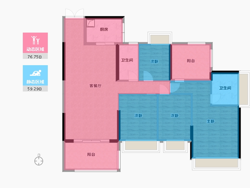 广东省-湛江市-地标海东广场-122.81-户型库-动静分区