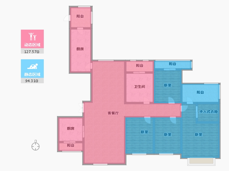 山东省-济宁市-公园壹号-199.01-户型库-动静分区