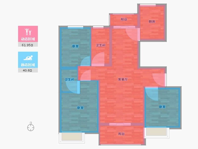 河南省-周口市-博群上和院-92.02-户型库-动静分区