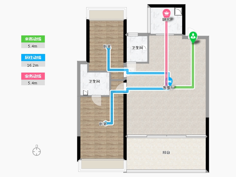 广东省-深圳市-越秀•和樾府-112.51-户型库-动静线