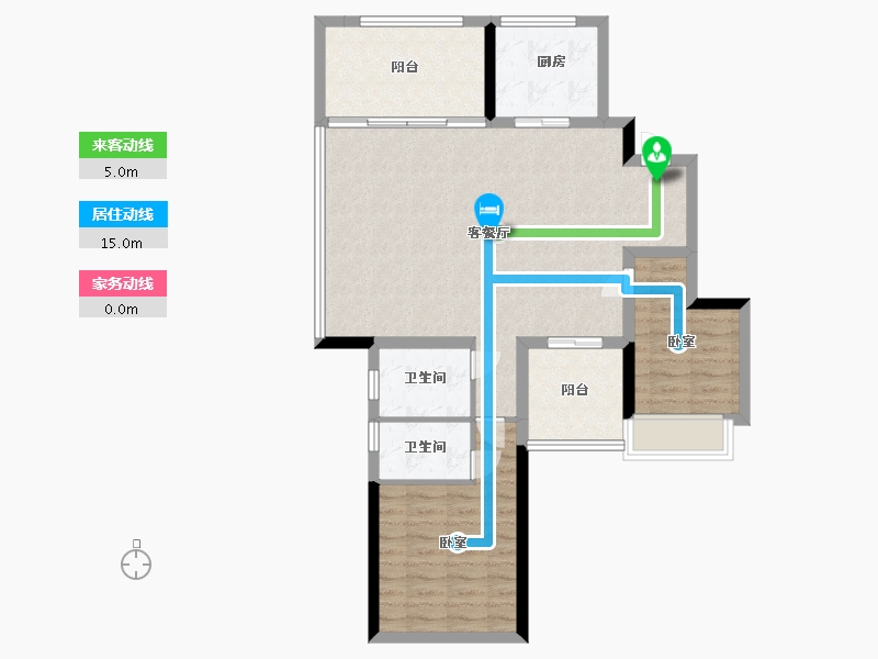 广东省-深圳市-越秀•和樾府-88.00-户型库-动静线