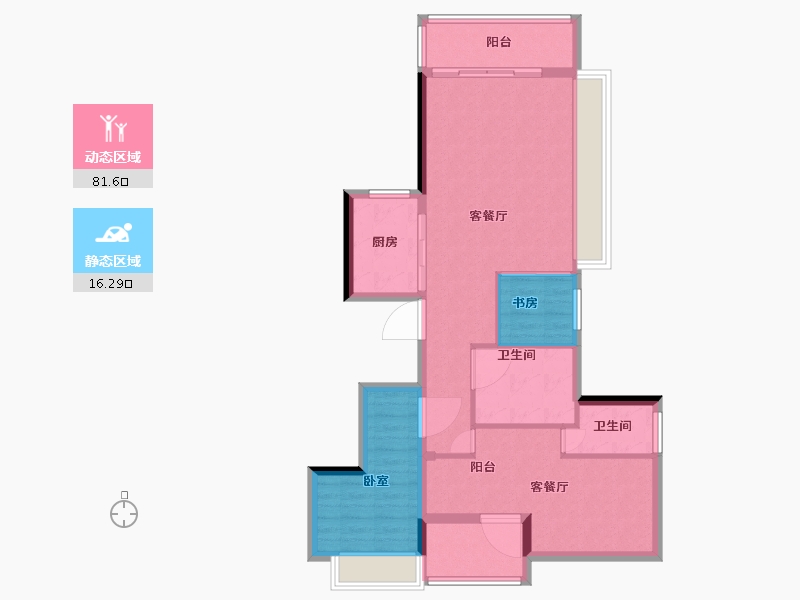 广东省-深圳市-越秀•和樾府-88.00-户型库-动静分区