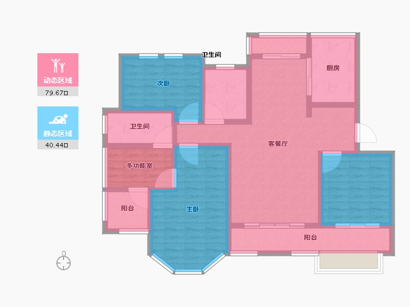 山东省-济宁市-海情康城-106.00-户型库-动静分区