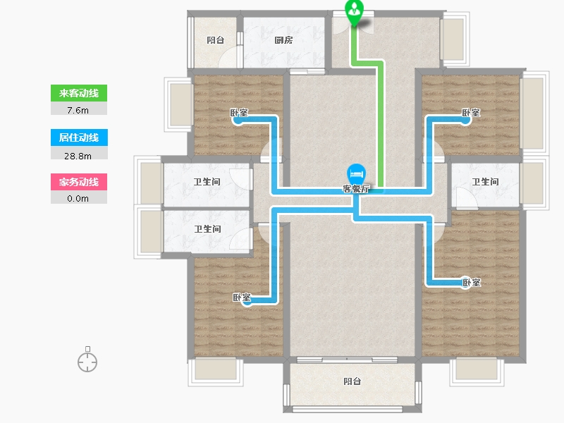 广东省-清远市-正升华府-143.30-户型库-动静线