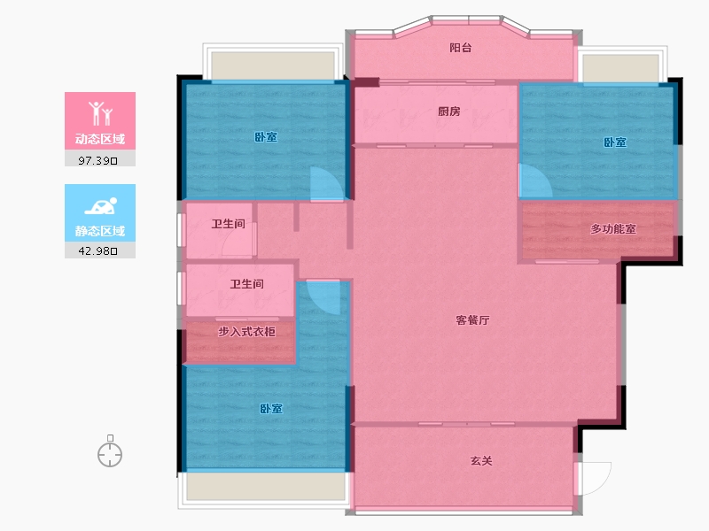 广东省-汕头市-经纬源家园-129.00-户型库-动静分区