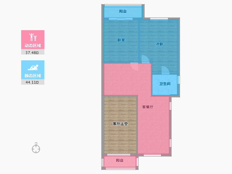 广东省-深圳市-佳兆业碧海云天-91.19-户型库-动静分区