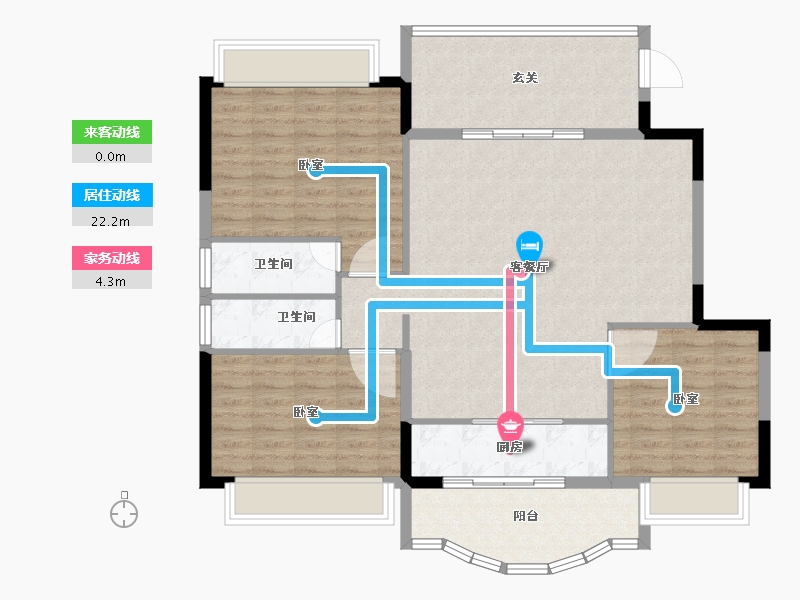 广东省-汕头市-经纬源家园-111.70-户型库-动静线