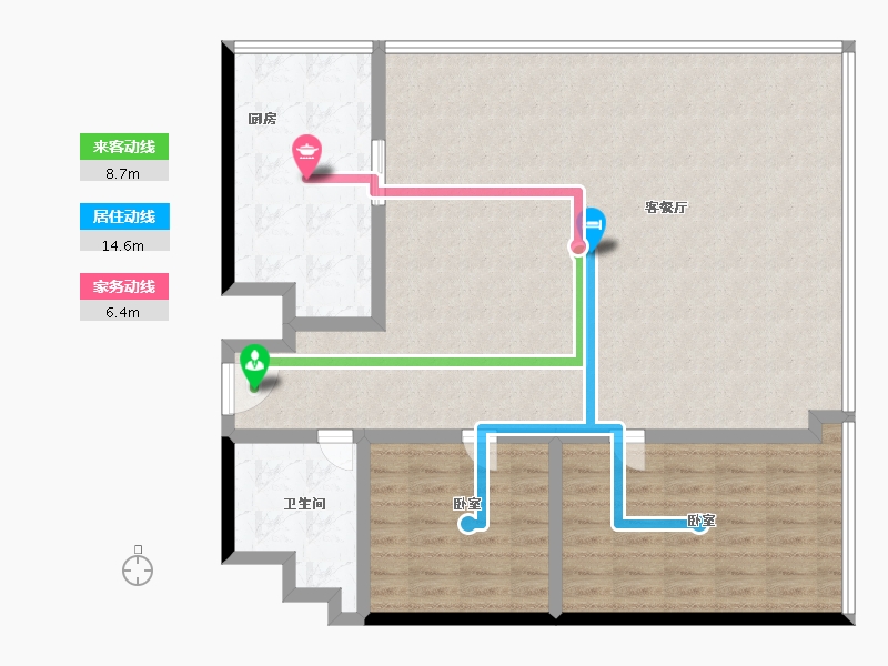 广东省-广州市-南沙建滔广场-112.00-户型库-动静线