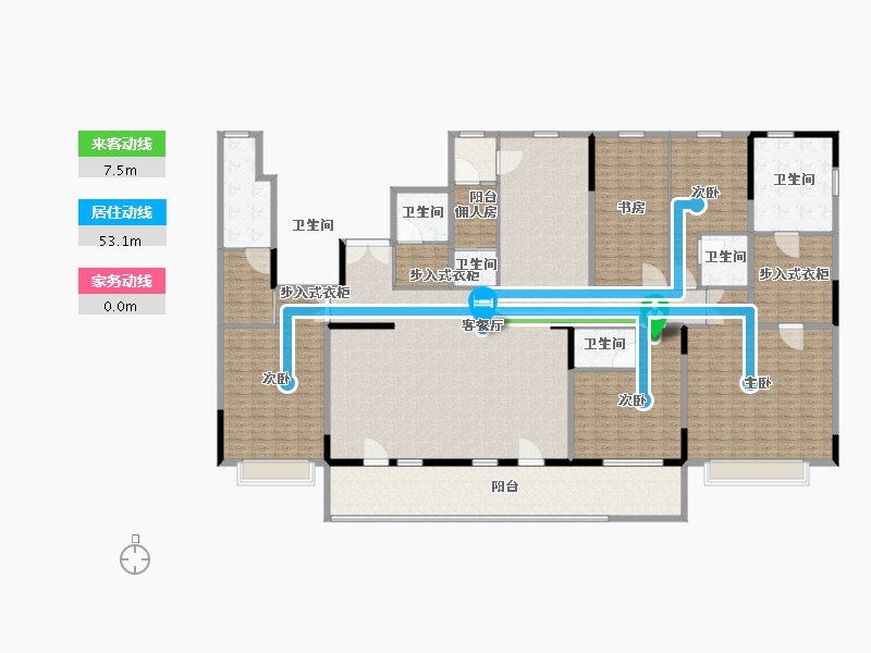 山东省-烟台市-佰和荣筑-338.00-户型库-动静线