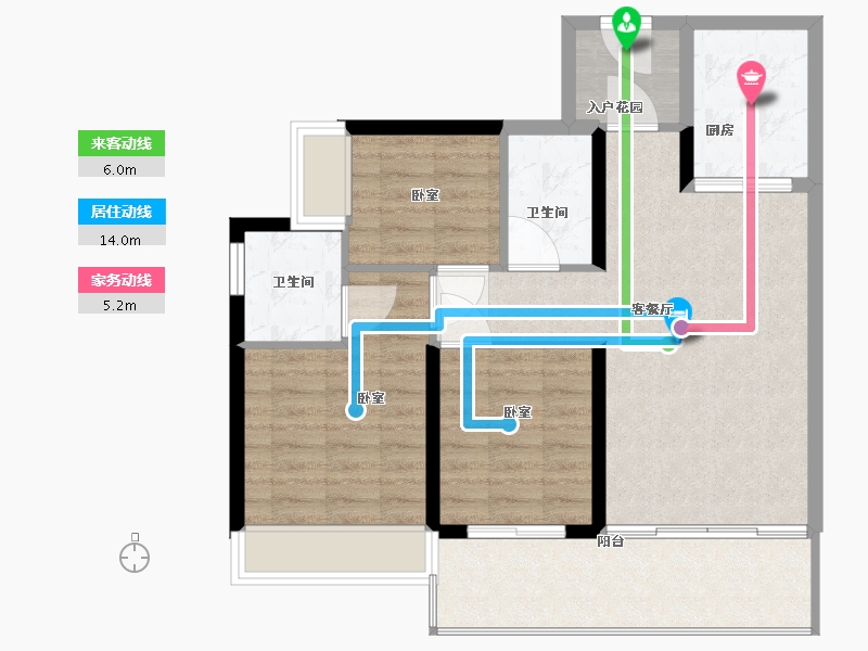 广东省-珠海市-方圆·月岛首府（珠海）-83.00-户型库-动静线