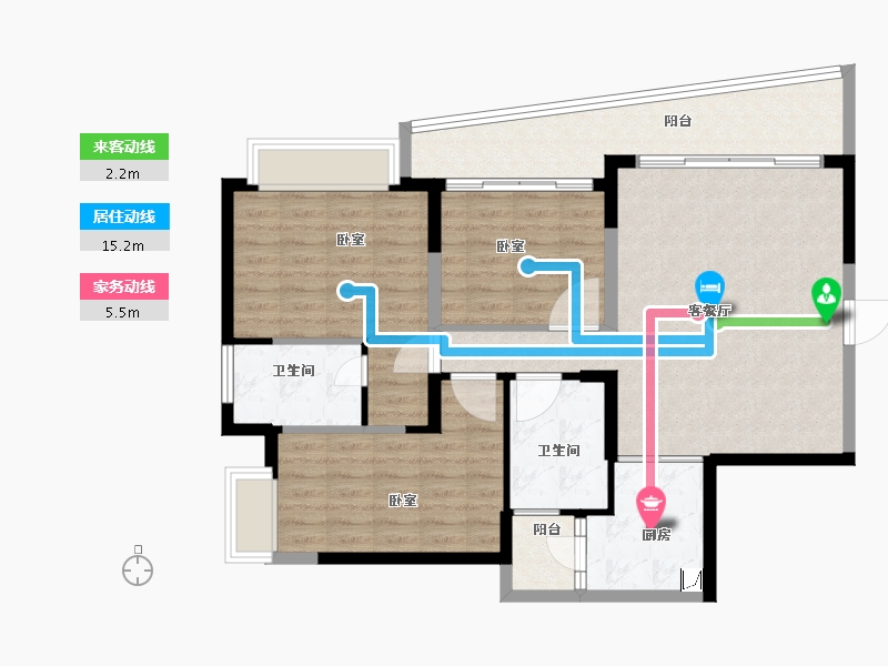 广东省-韶关市-乐昌永乐城-99.90-户型库-动静线