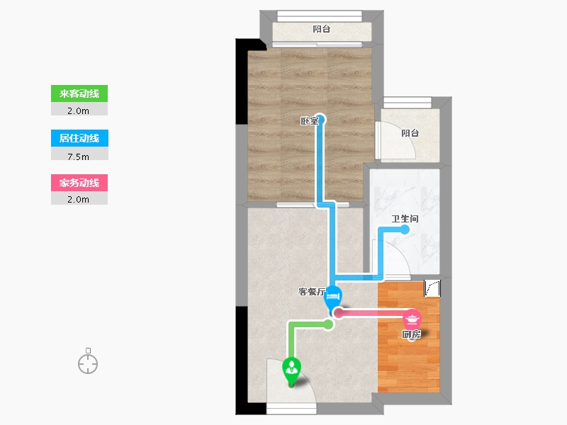 广东省-阳江市-威丽诗花园-27.42-户型库-动静线