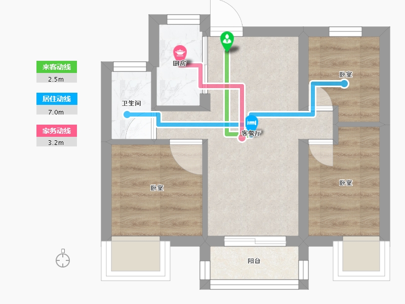 湖北省-武汉市-合景悦湖四季-31.05-户型库-动静线