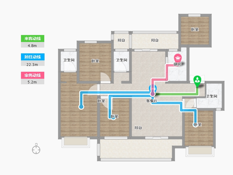 河南省-驻马店市-巨源城-148.00-户型库-动静线