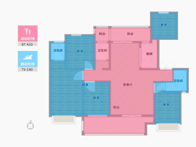 河南省-驻马店市-巨源城-148.00-户型库-动静分区