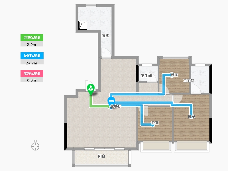 福建省-莆田市-帝源·财富里-114.00-户型库-动静线