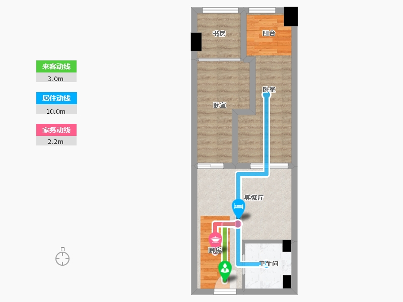 浙江省-绍兴市-永利中心-48.01-户型库-动静线