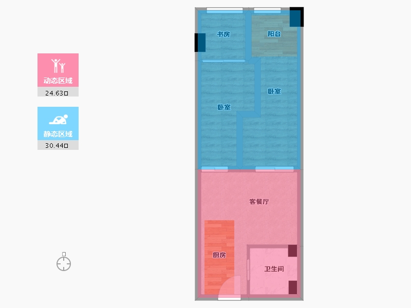 浙江省-绍兴市-永利中心-48.01-户型库-动静分区