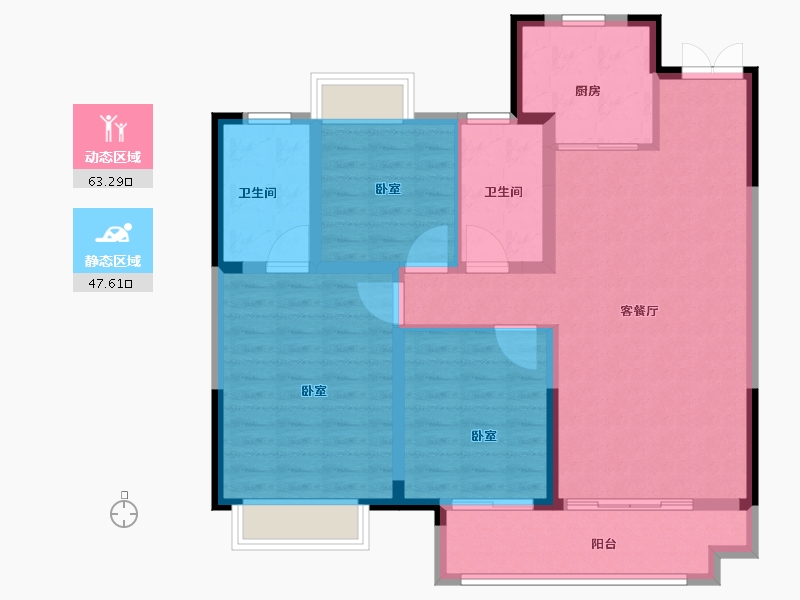 江西省-上饶市-嘉福未来城-100.00-户型库-动静分区