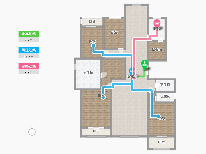 河北省-邢台市-领世城邦-193.77-户型库-动静线