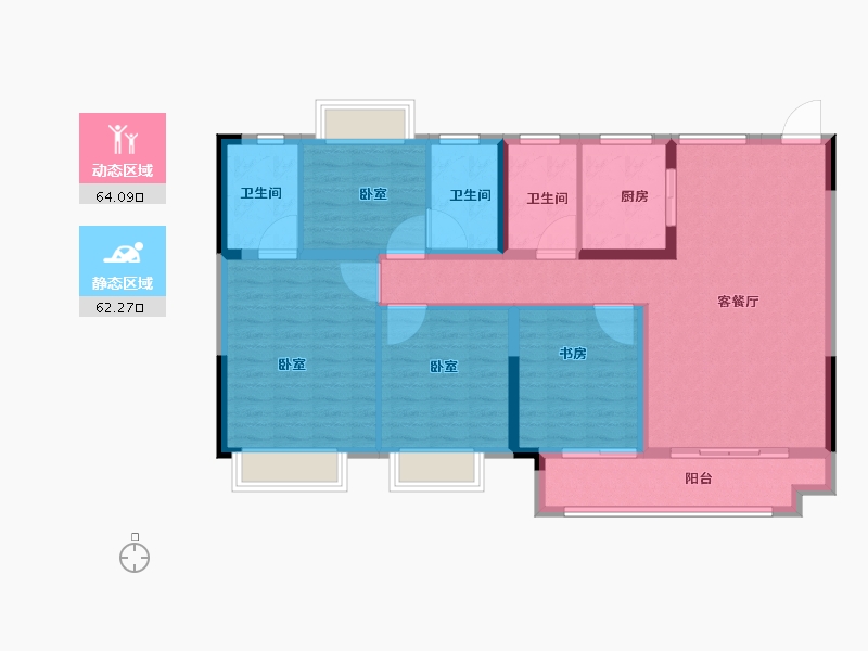 江西省-上饶市-嘉福未来城-114.01-户型库-动静分区