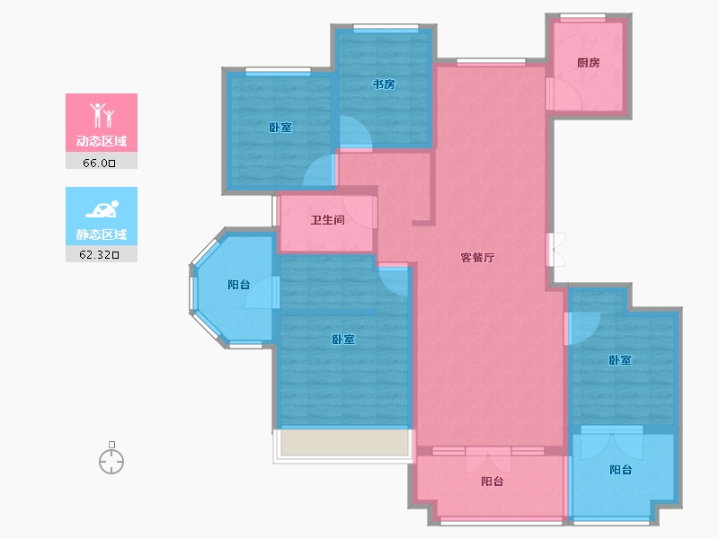 山东省-枣庄市-供销·兰园-114.01-户型库-动静分区