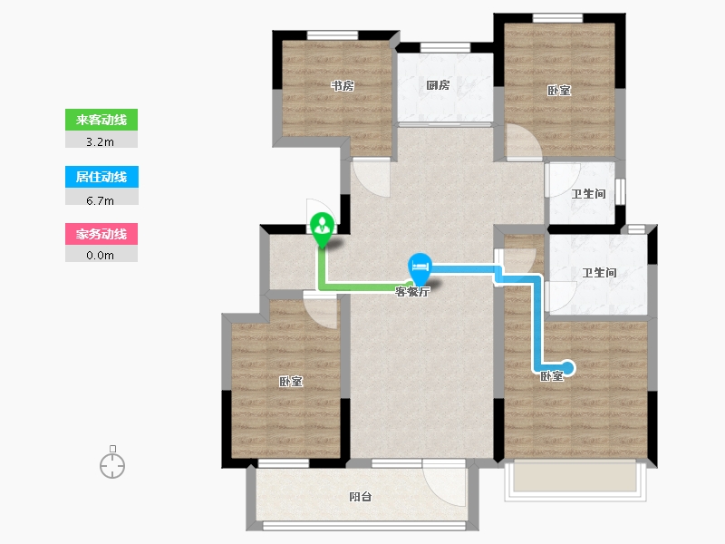 山东省-枣庄市-汇众·云之上-99.00-户型库-动静线