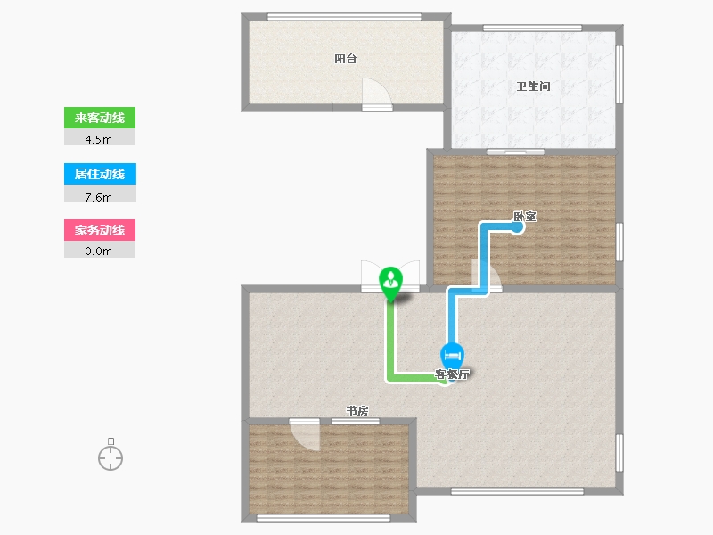 浙江省-温州市-新湖曦湾春晓-169.01-户型库-动静线