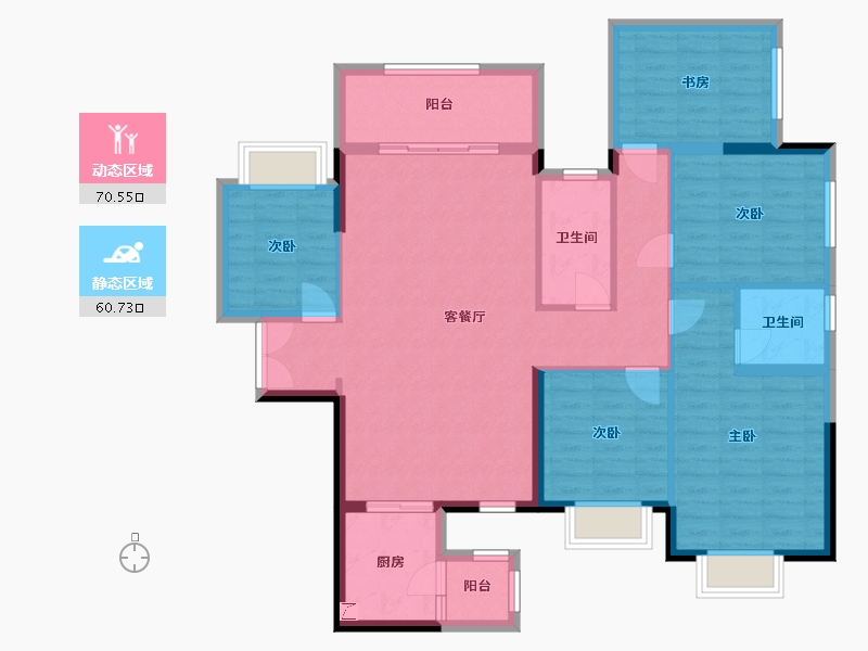 广西壮族自治区-南宁市-建工城-118.32-户型库-动静分区