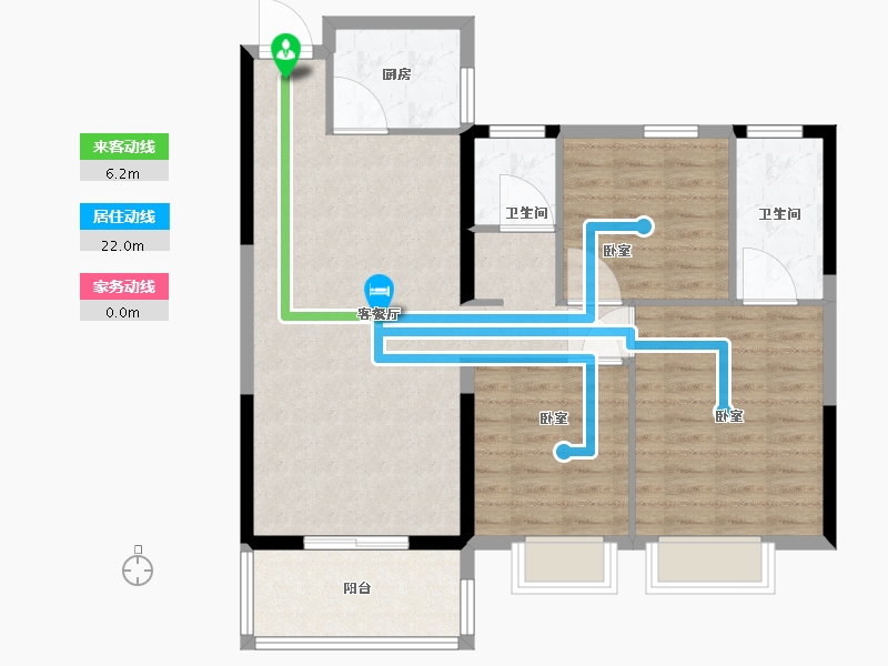 湖北省-黄冈市-凤城印象-91.41-户型库-动静线