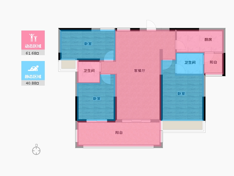 广东省-湛江市-徐闻·鼎龙城-92.10-户型库-动静分区