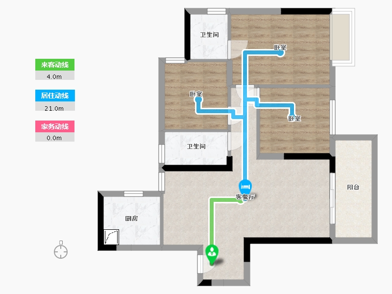 广西壮族自治区-南宁市-盛邦双悦湾-77.23-户型库-动静线