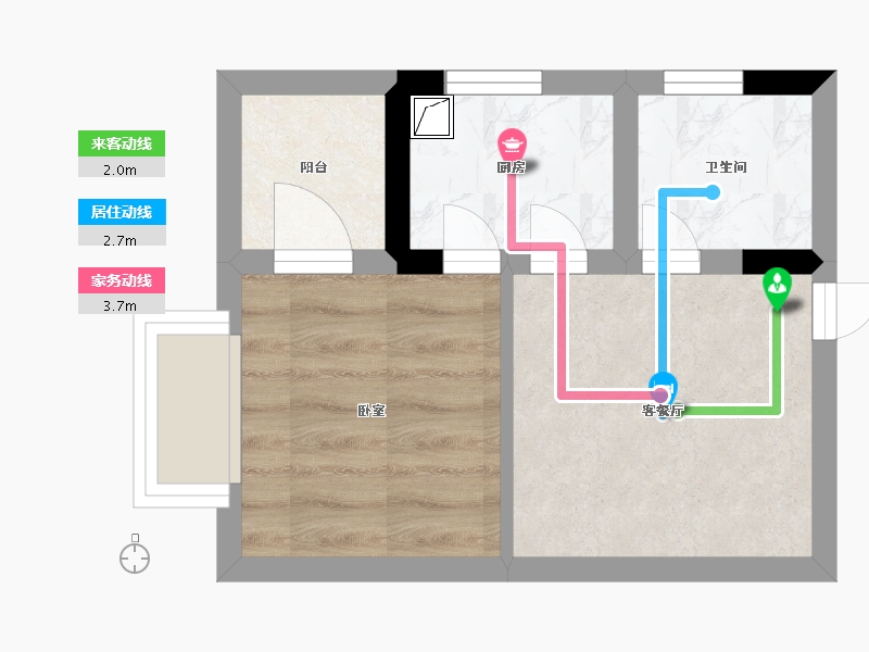 湖南省-常德市-天鹏·未名湖畔-24.92-户型库-动静线