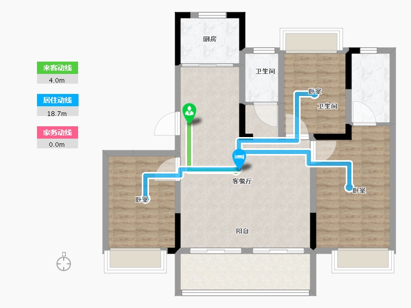 江苏省-常州市-璞悦缦宸-96.00-户型库-动静线