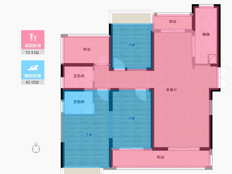 湖北省-十堰市-国瑞中心-101.15-户型库-动静分区