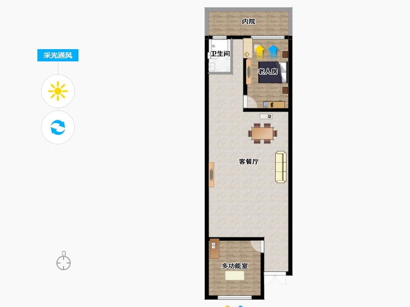 河南省-洛阳市-自建-110.30-户型库-采光通风