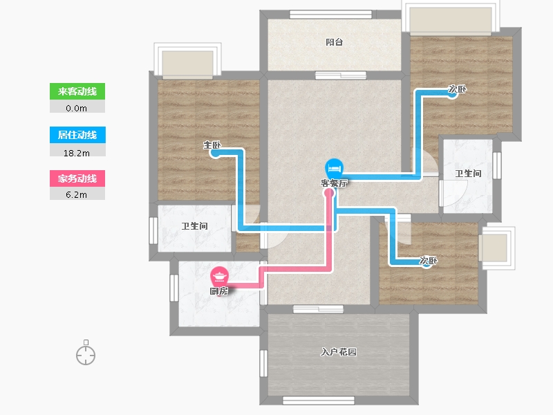 广东省-韶关市-御和苑-83.62-户型库-动静线