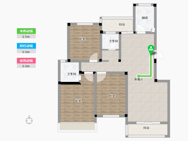 河南省-南阳市-金和苑-102.00-户型库-动静线