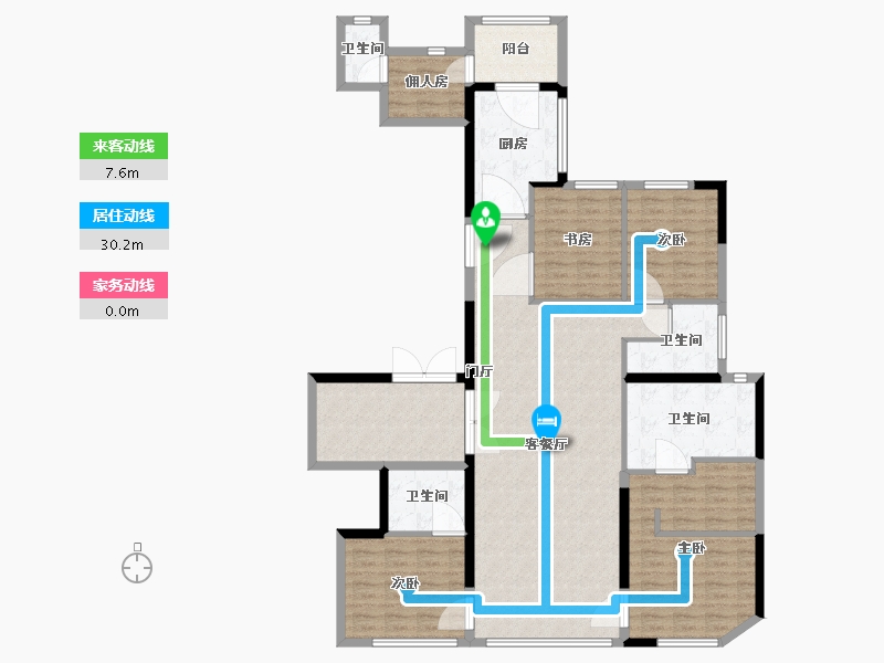 福建省-厦门市-中骏天盈-149.42-户型库-动静线