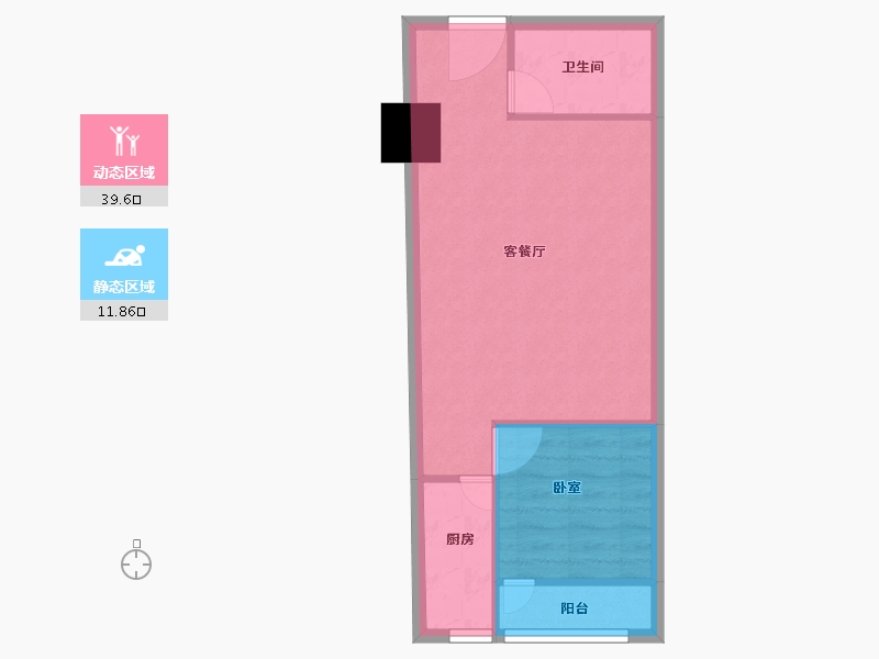 河南省-郑州市-宏达车业广场-46.03-户型库-动静分区