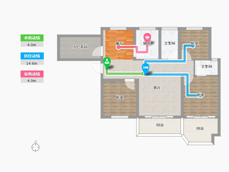 河南省-许昌市-怡通蓝堡佳苑-108.01-户型库-动静线